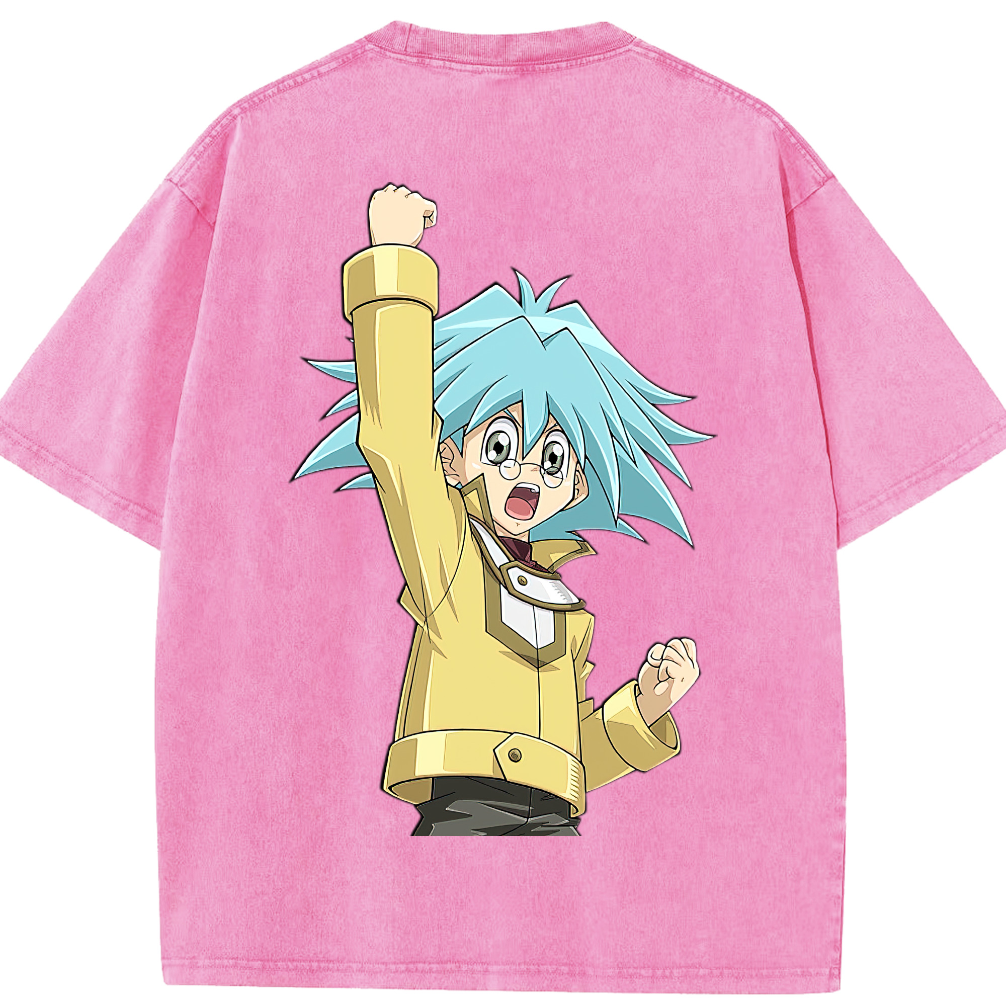 （画像用） 遊☆戯☆王 Yu-Gi-Oh! 綿100% ヴィンテージ風 半袖Tシャツ（背面プリント）